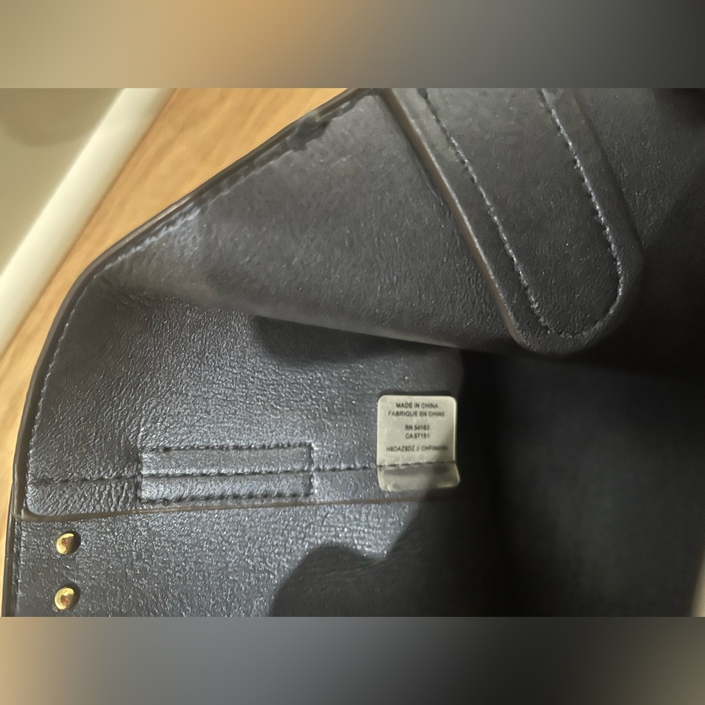 💙Calvin Klein Studded Navy Bucket Purse - Picture 8 of 9
